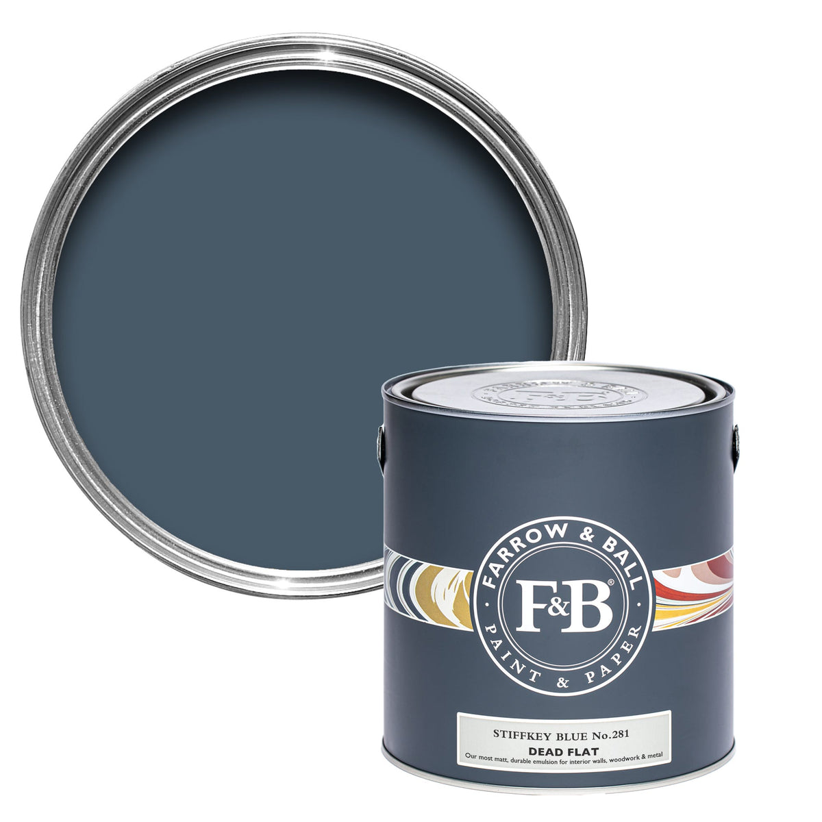 Finley Blue Farrow & Ball Stiffkey Blue – Maud Home Inc.