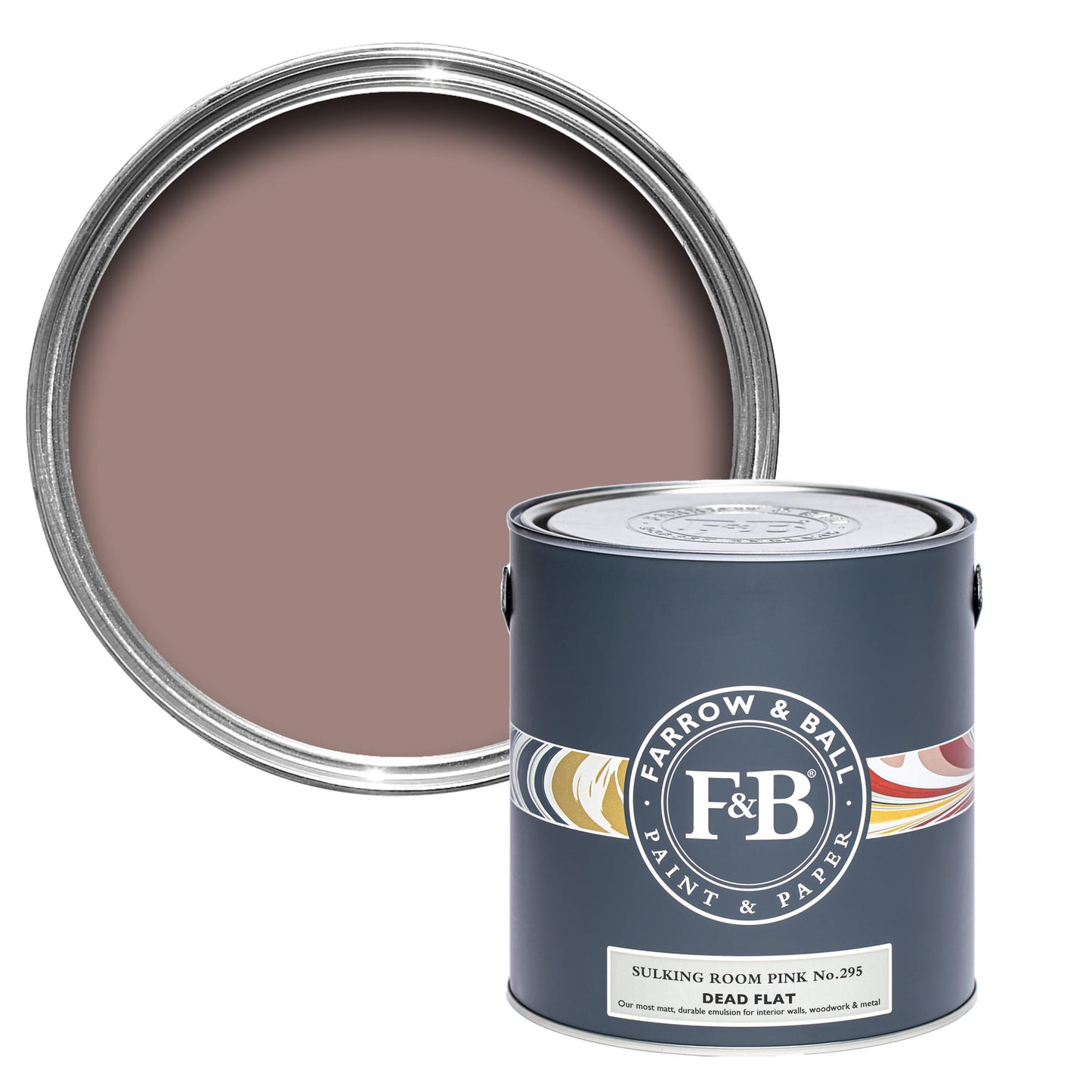 Farrow & Ball Sulking Room Pink Paint