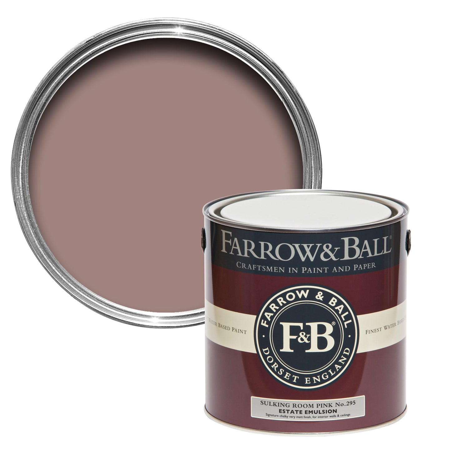 Farrow & Ball Sulking Room Pink Paint