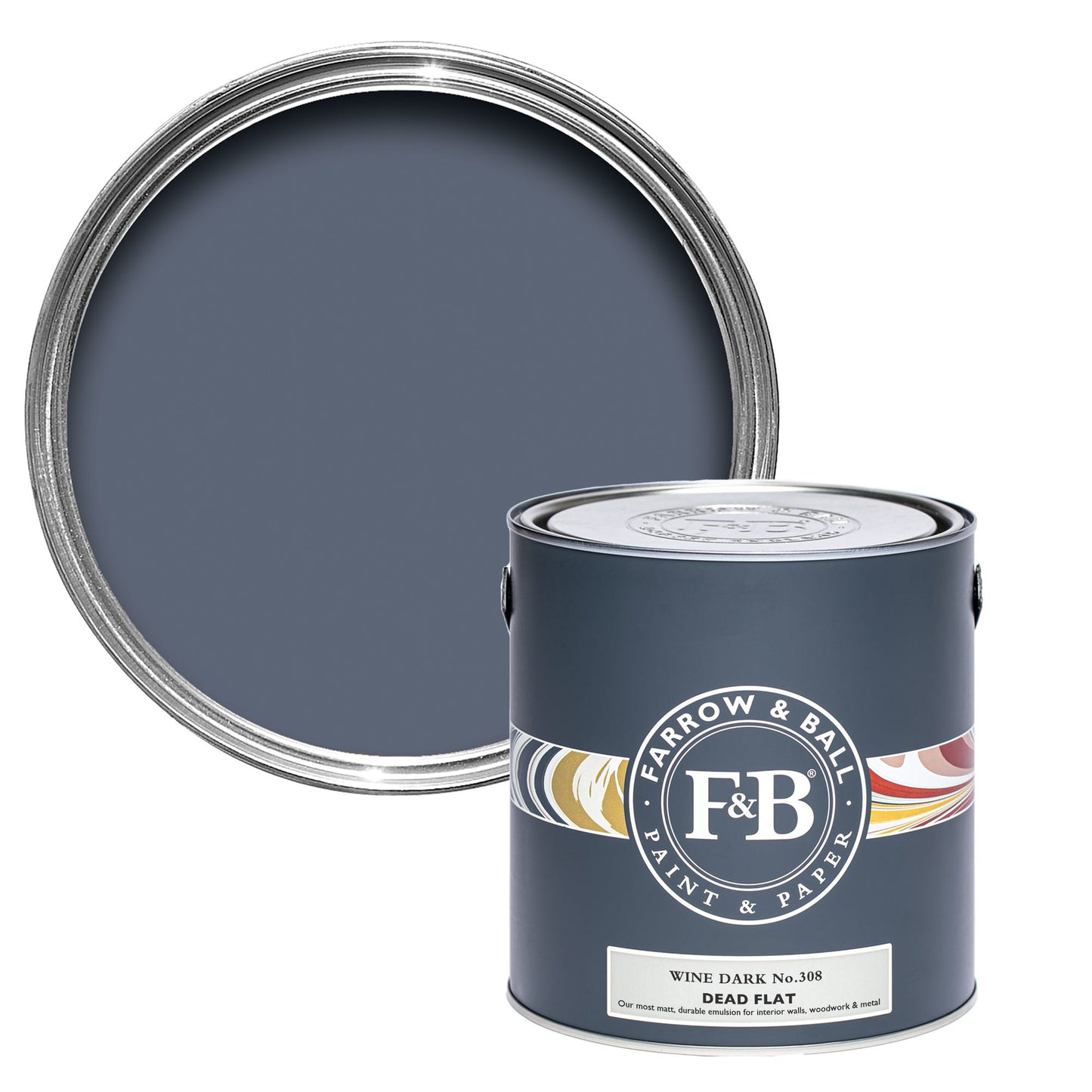 Farrow & Ball Wine Dark Paint