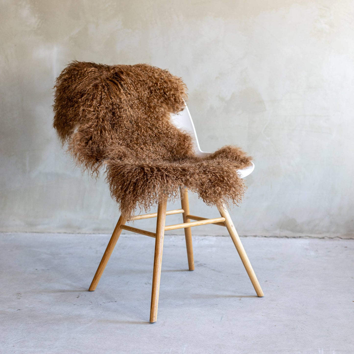 Curly Tibetan Sheepskin Rug - Shaggy Wool Hide | 14 Colors