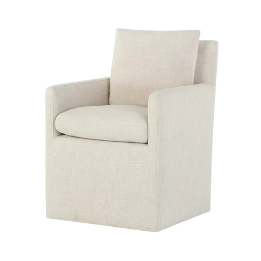 Glenrose Wheeled Dining Armchair