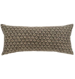 Kochi Block Print Pillow 14x31