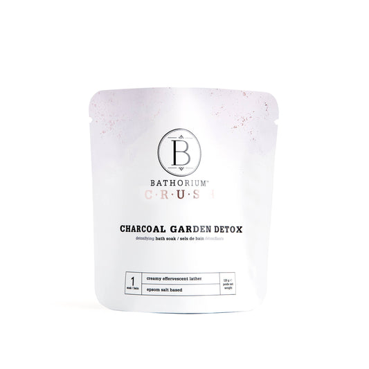 Charcoal Garden Detox Crush Bath Soak 120g