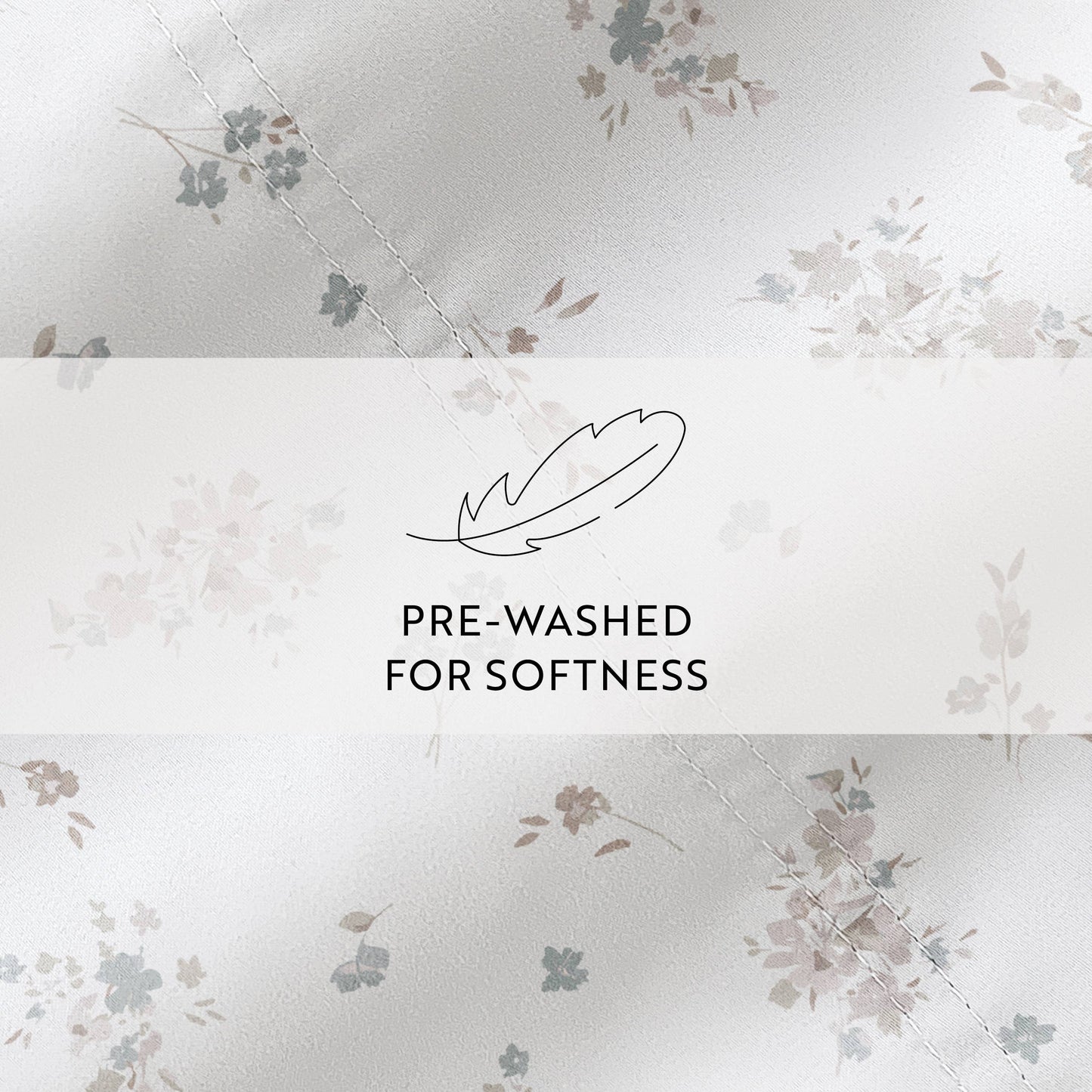 Bouquet Bliss 300 Thread Count Cotton Patterned Sheet Set