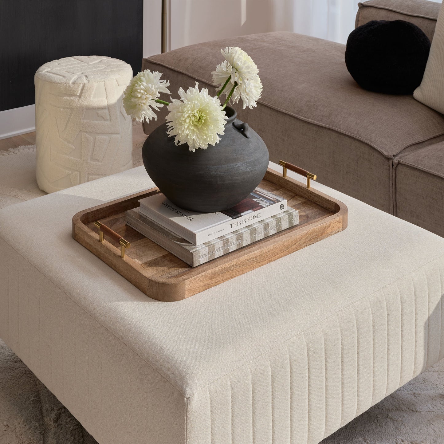 Wooden Decorative Tray Mango