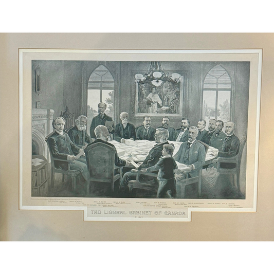 Vintage 1896 Liberal Cabinet limited print🇨🇦🇨🇦