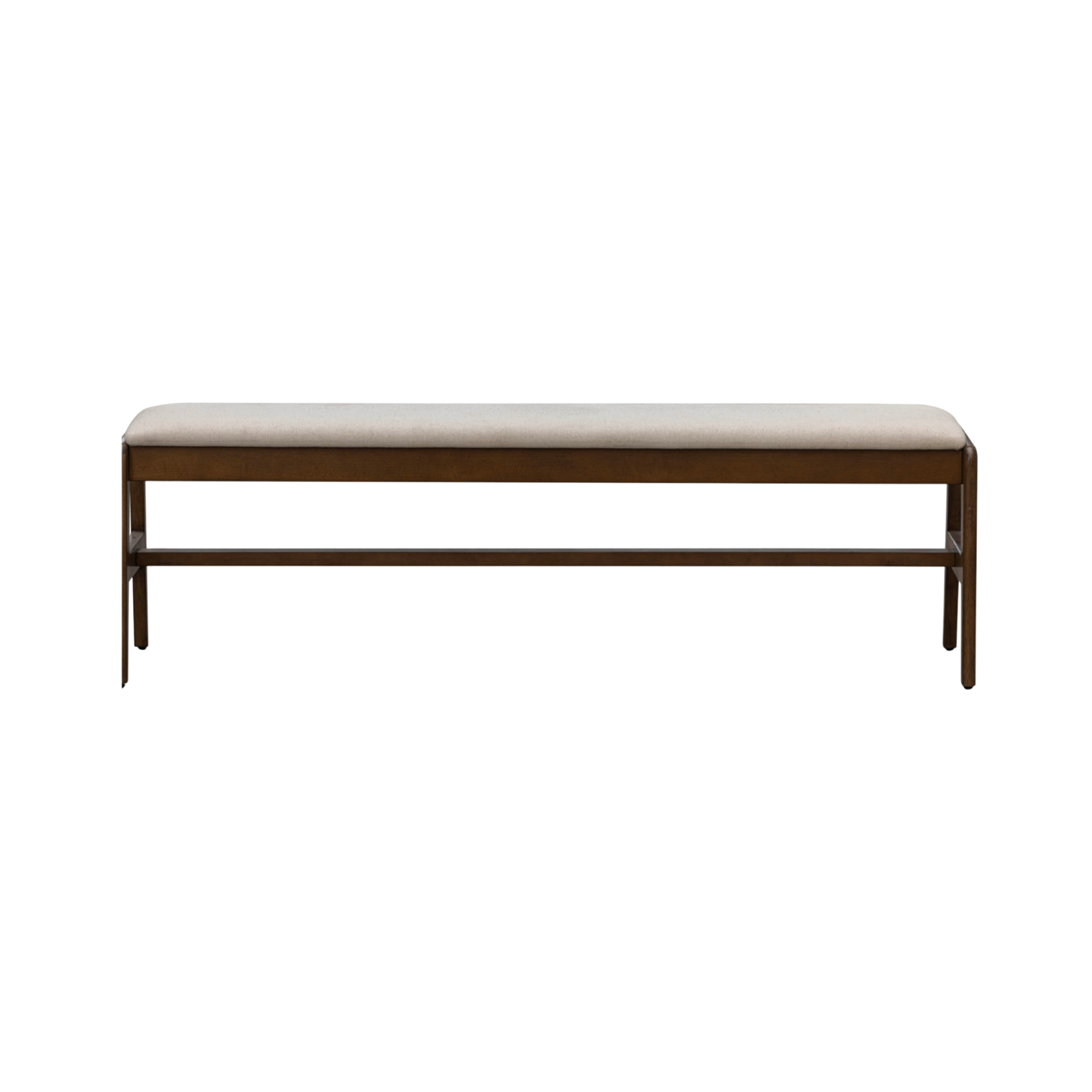 Remix Upholstered Bench - Cream