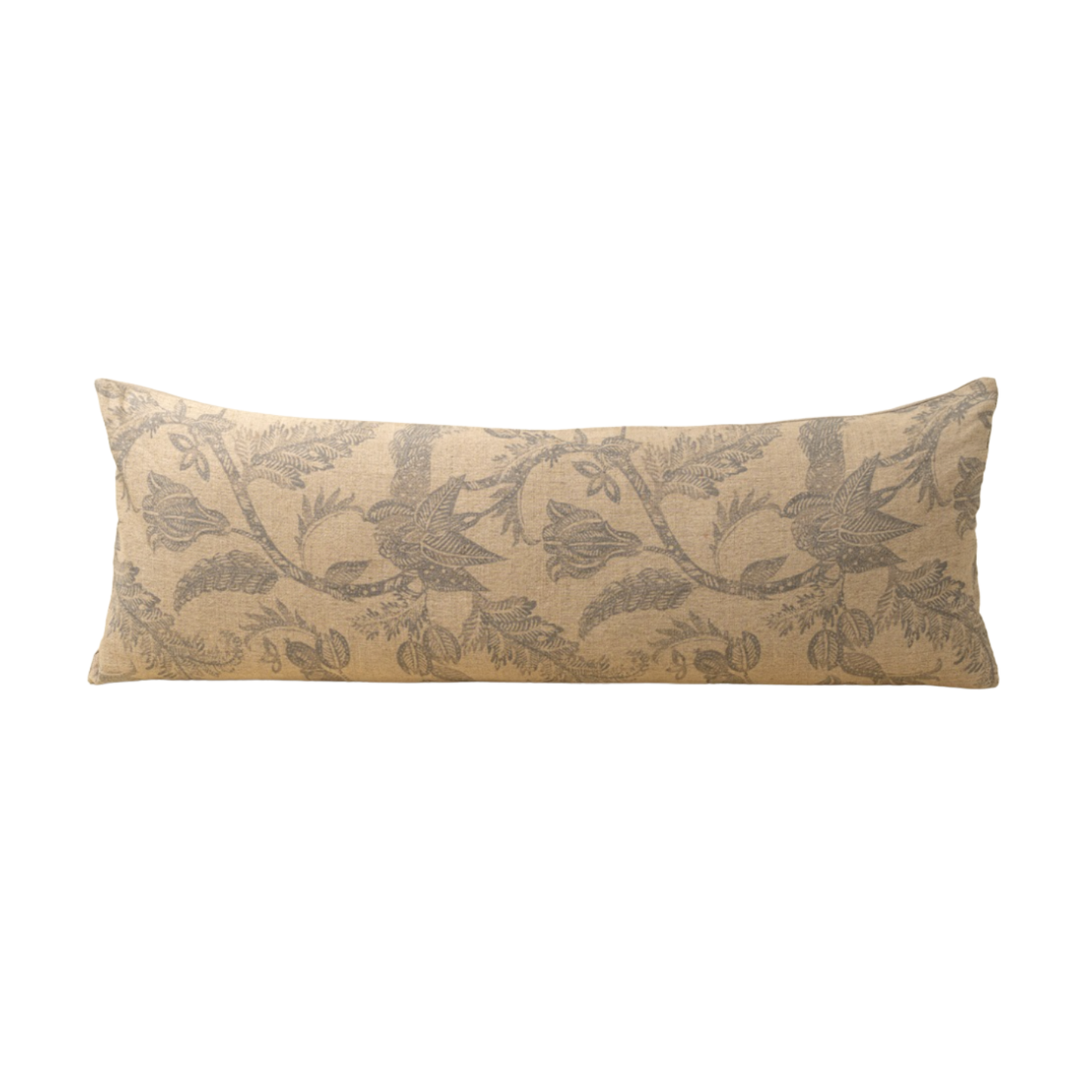 Meadowlark Pillow, Grey Blue
