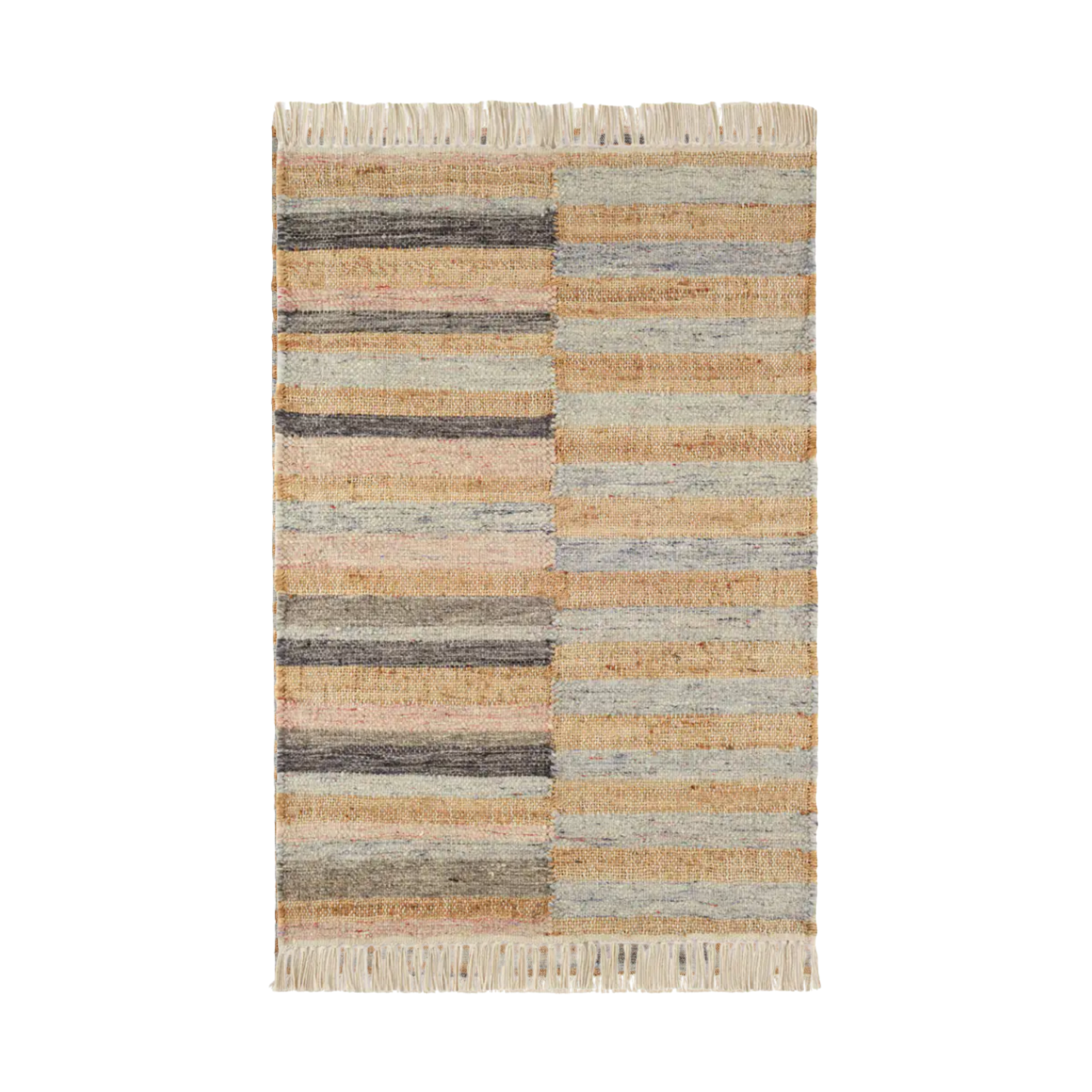Ravel Stripe Handwoven Rug