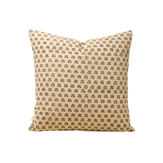 20x20 Monisha Block Print Pillow