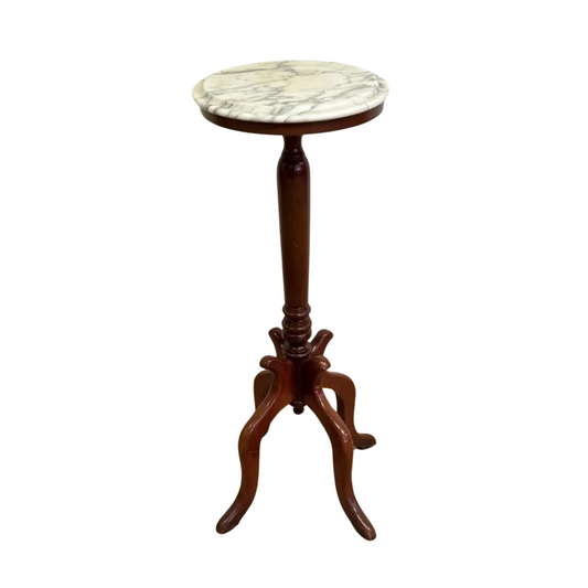 Victorian Style Fern Stand w/ Marble Top