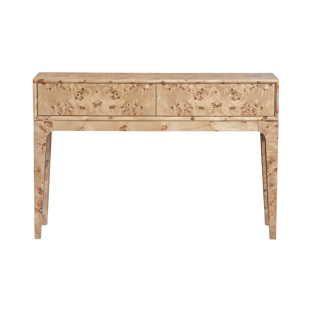 Mappa Console Table - Light Burl