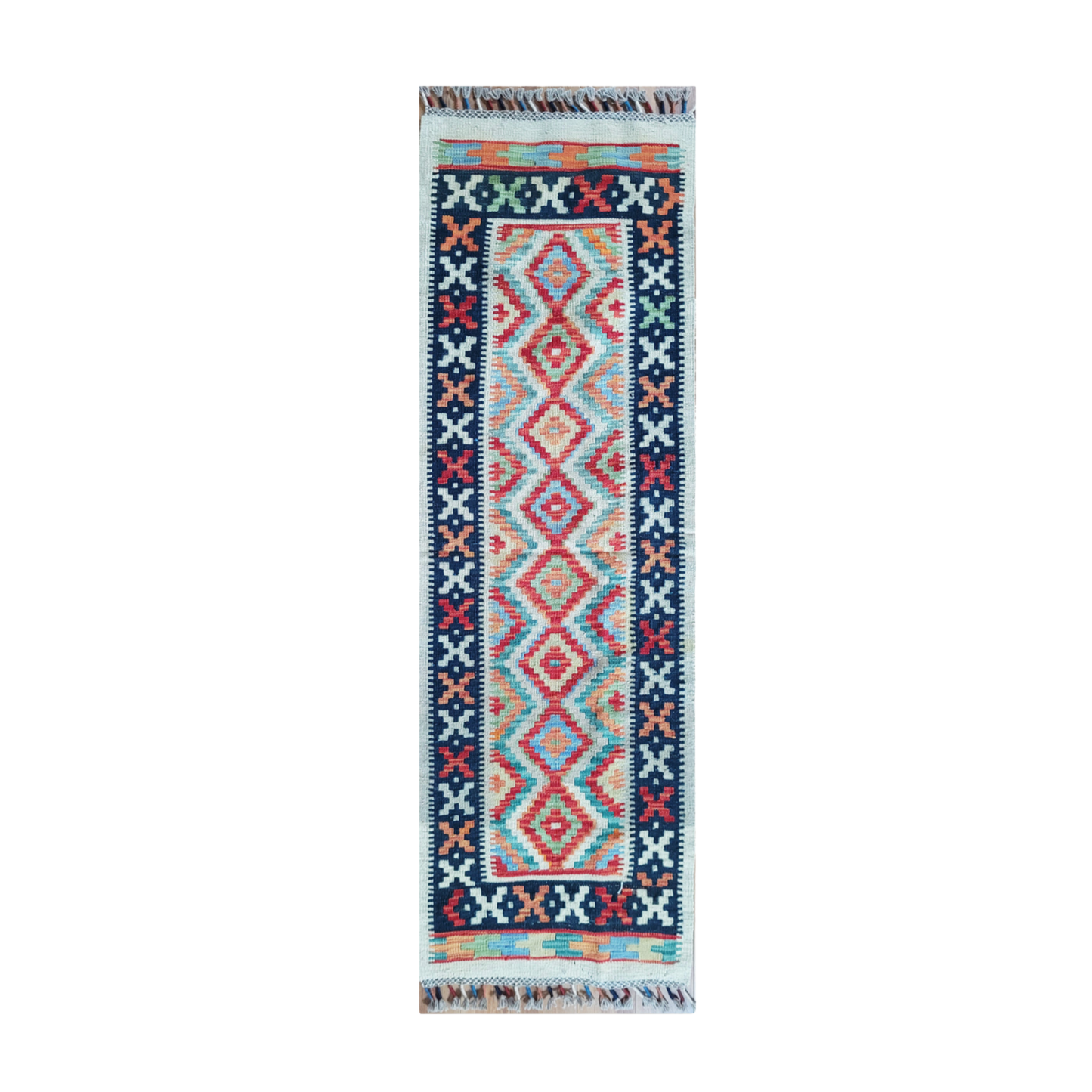 Kilim Maimana Hand Woven Runner 2'0" x 6'3"