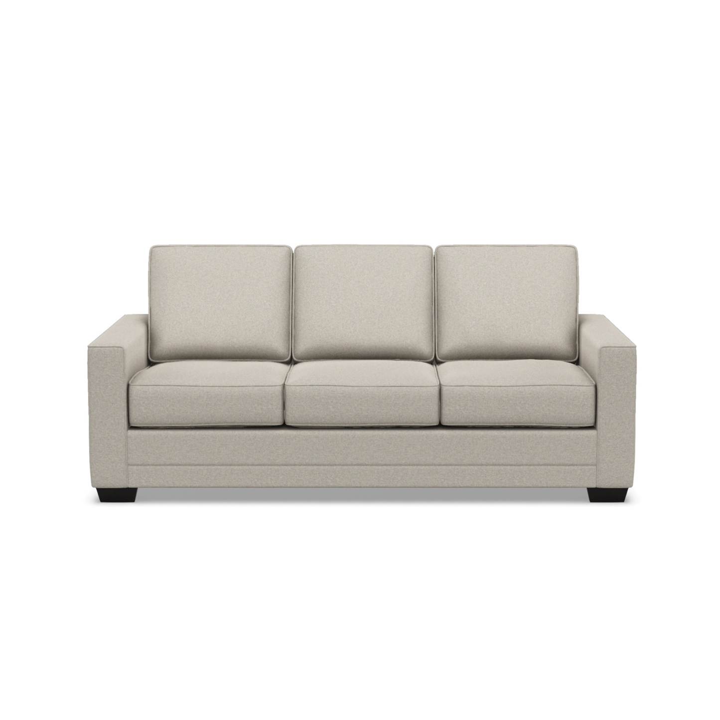 Custom Upholstery 3 over 3 Cushion Sofa