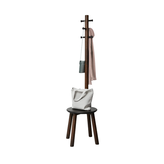 Pillar Stool/Coat Rack