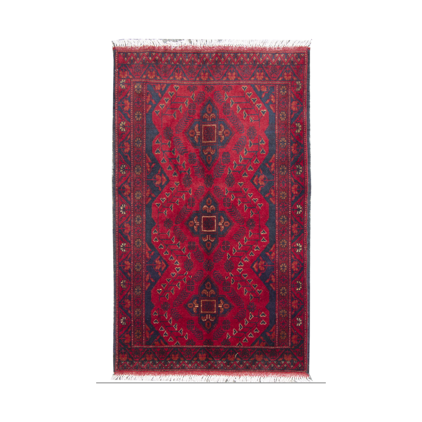 Khal Mohammadi Wool Hand Knotted 2'6" x 4'2"