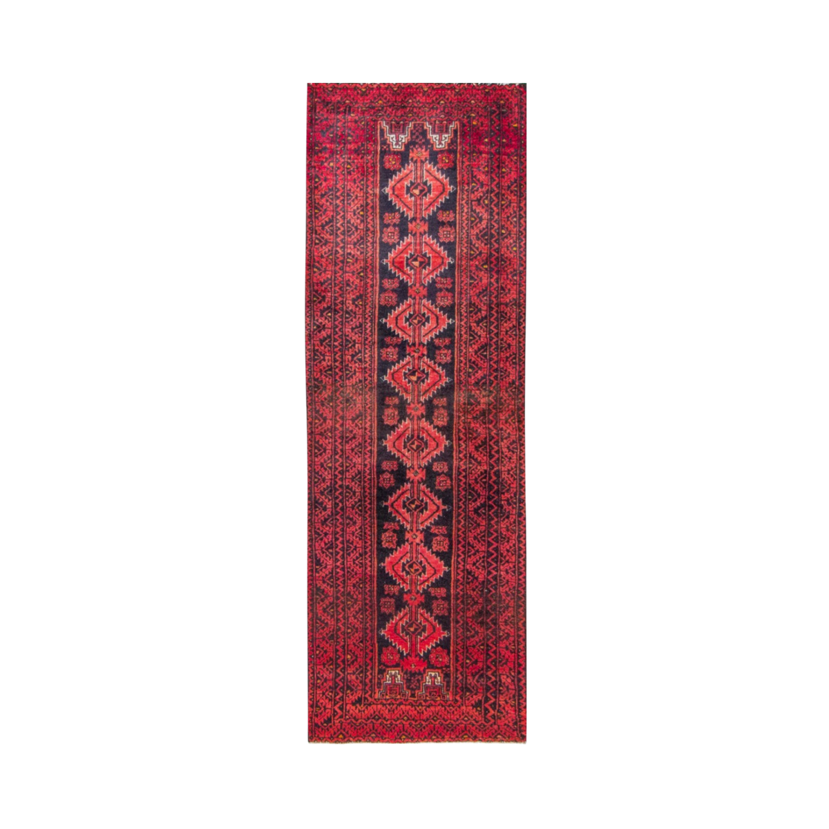 Baluch Semi-Antique Medallion Runner 2'0" x 6'4"