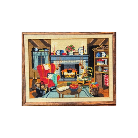 Fire Side Needle Point