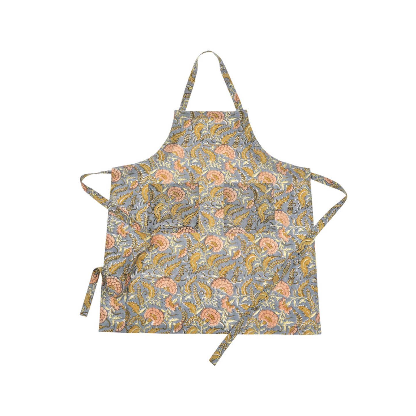 Curacao Block Print Apron