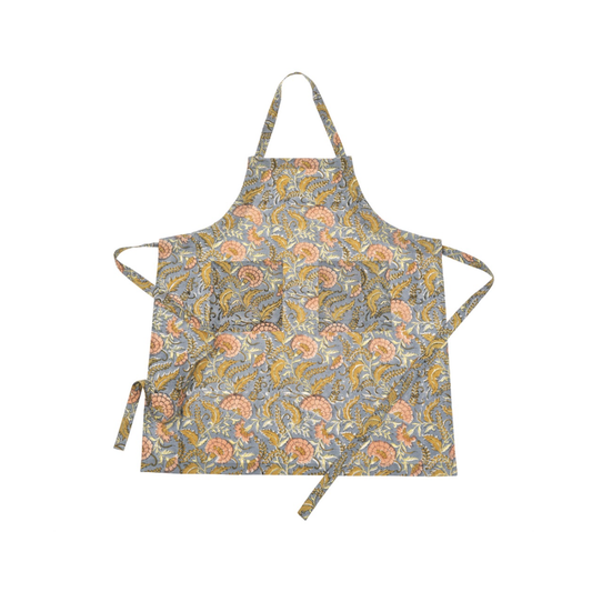 Curacao Block Print Apron