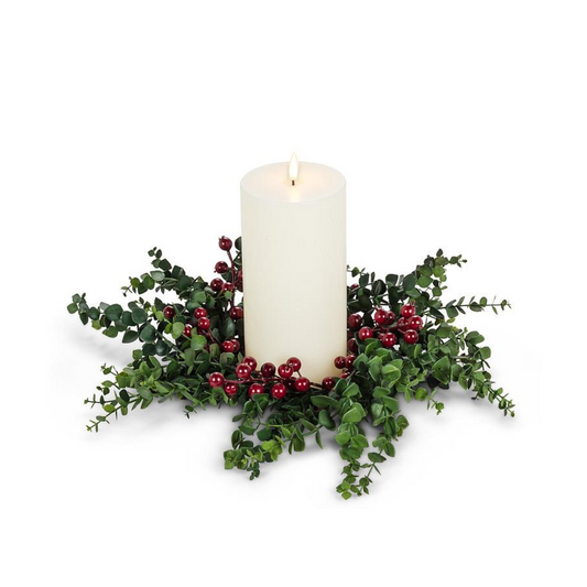 Eucalyptus & Berries Candle Ring