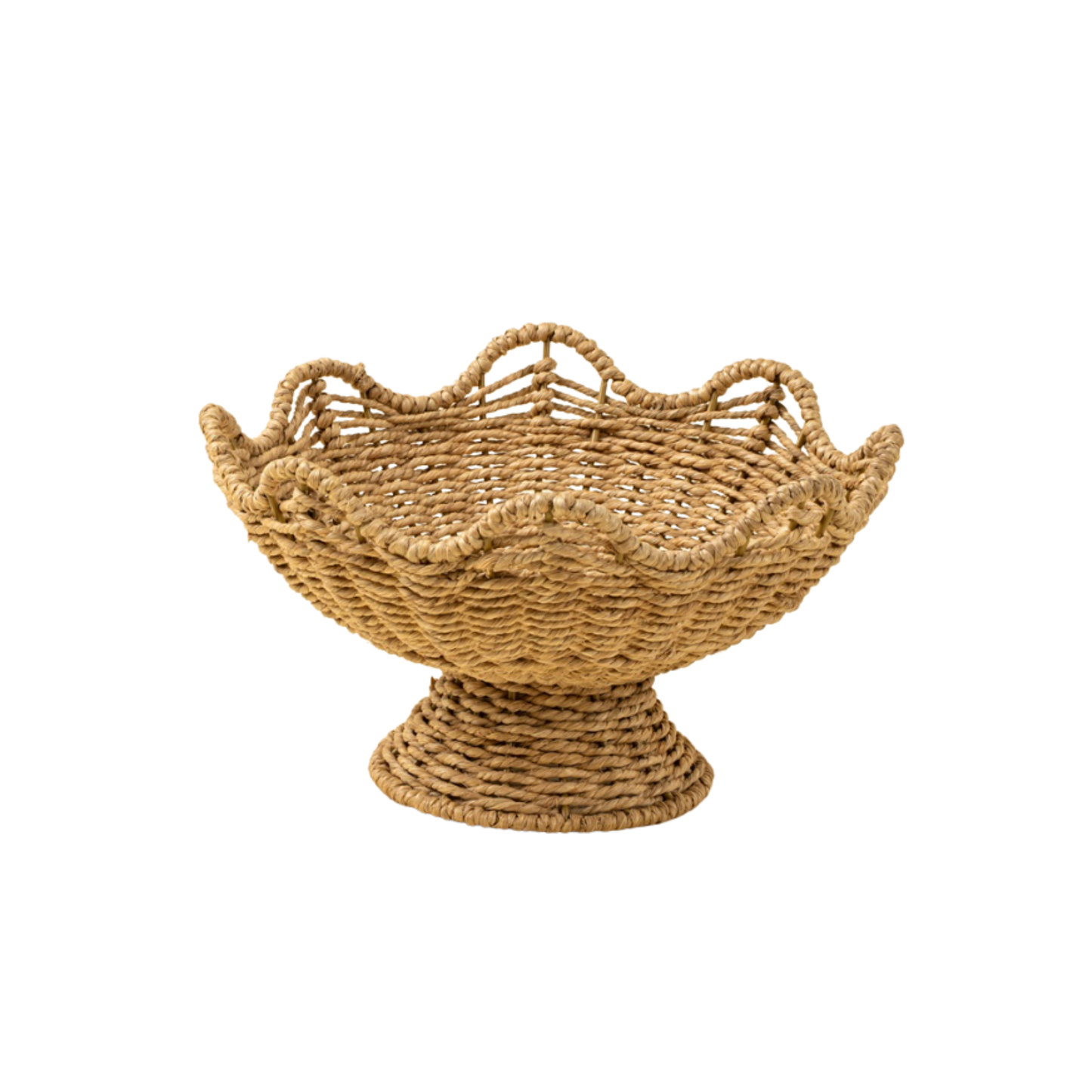 Cleo Scalloped Fruit Basket