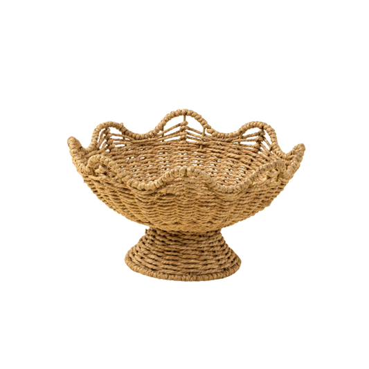 Cleo Scalloped Fruit Basket