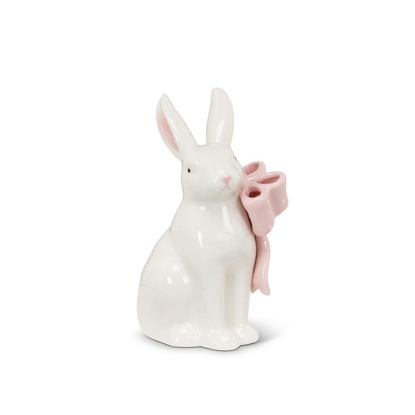 Sitting Bunny with Bow