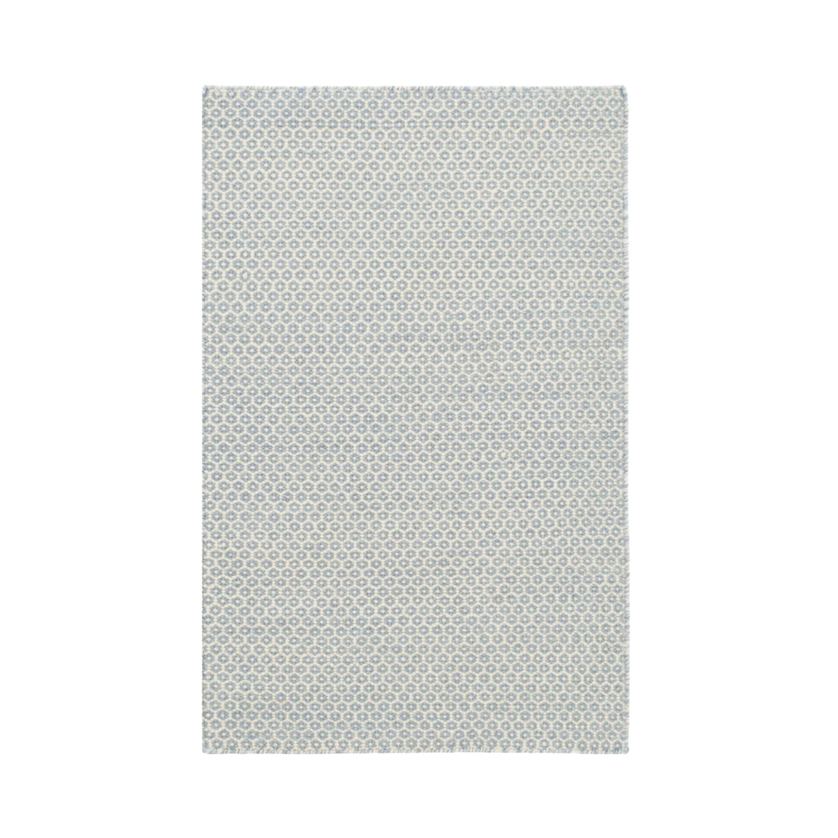 Honeycomb Handwoven French Blue Ivory