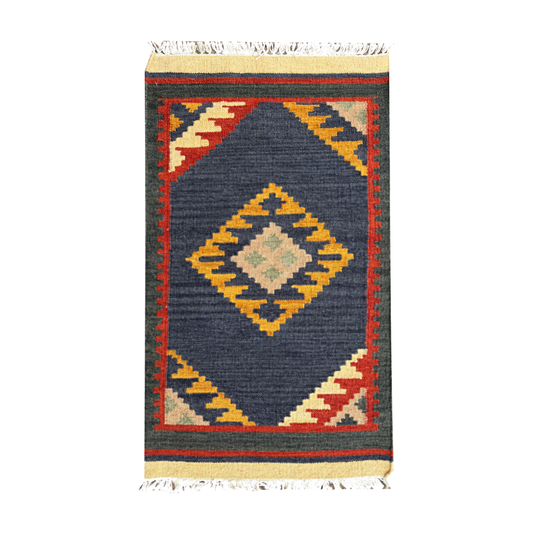 Kilim Multi Wool Hand Woven 2'1" x 3'8"