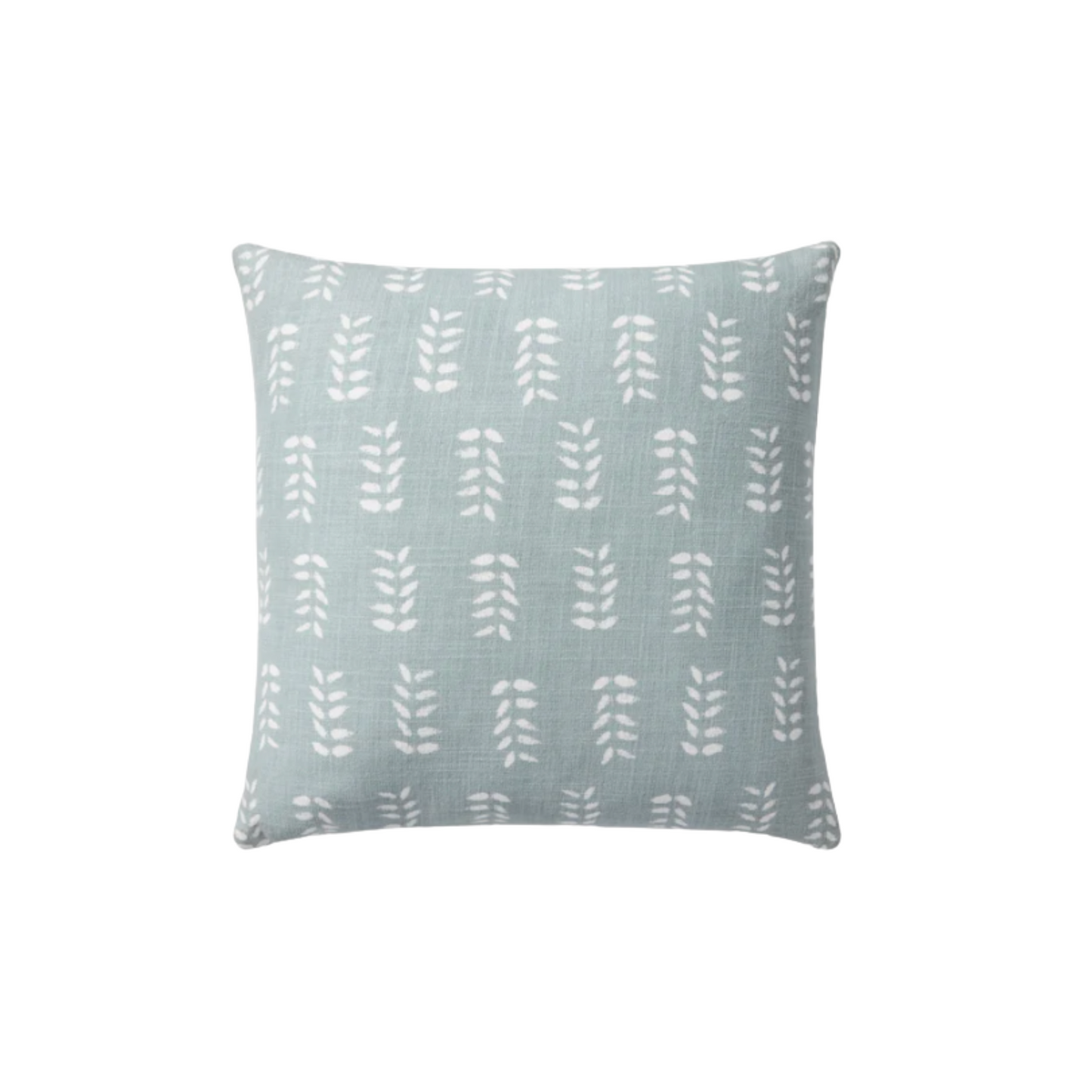 Light Blue Cotton 18" x 18" Pillow