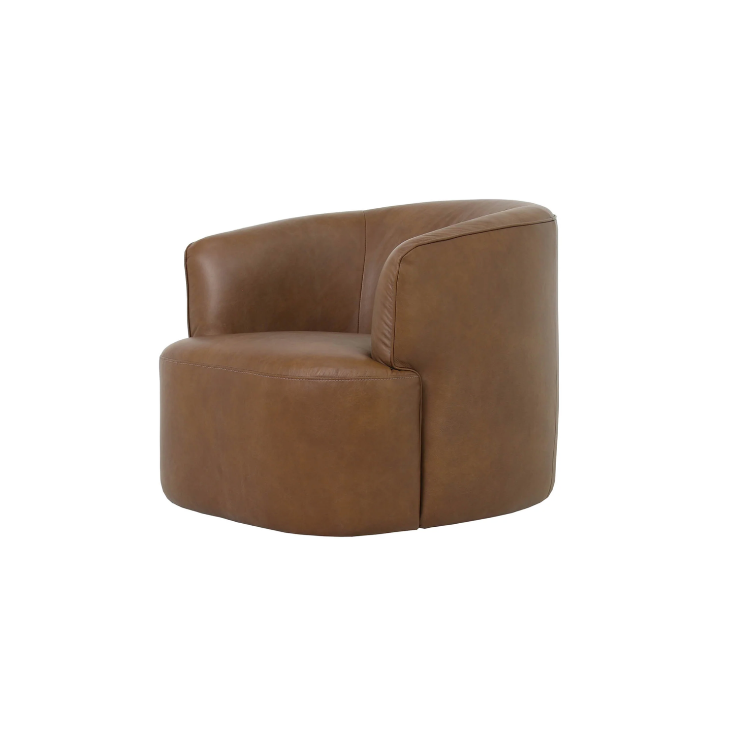 Fireside Swivel Club Chair Leather