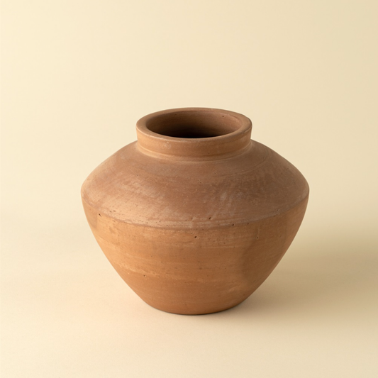 Lux Terracotta Vase