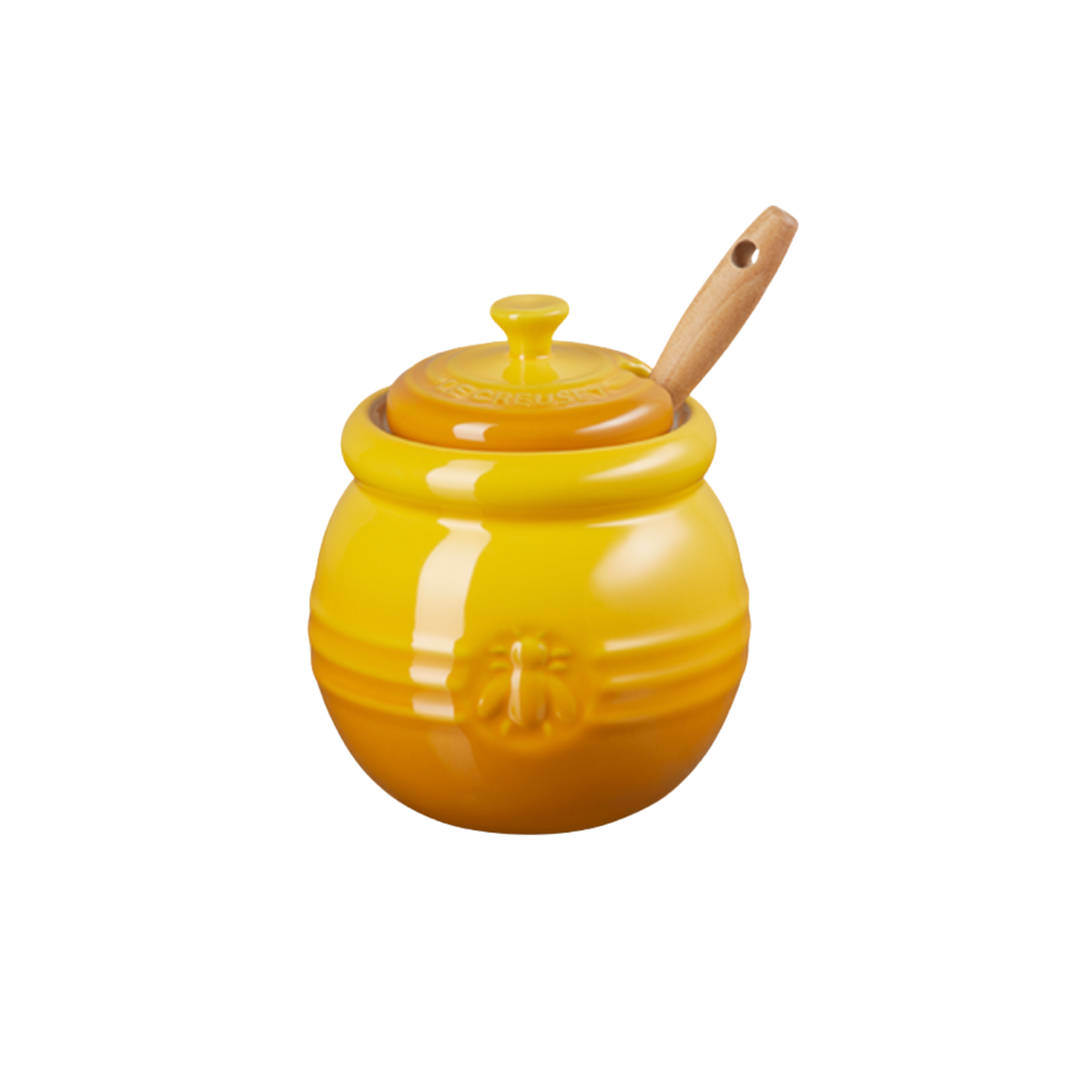 Honey Pot with Silicone Honey Dipper