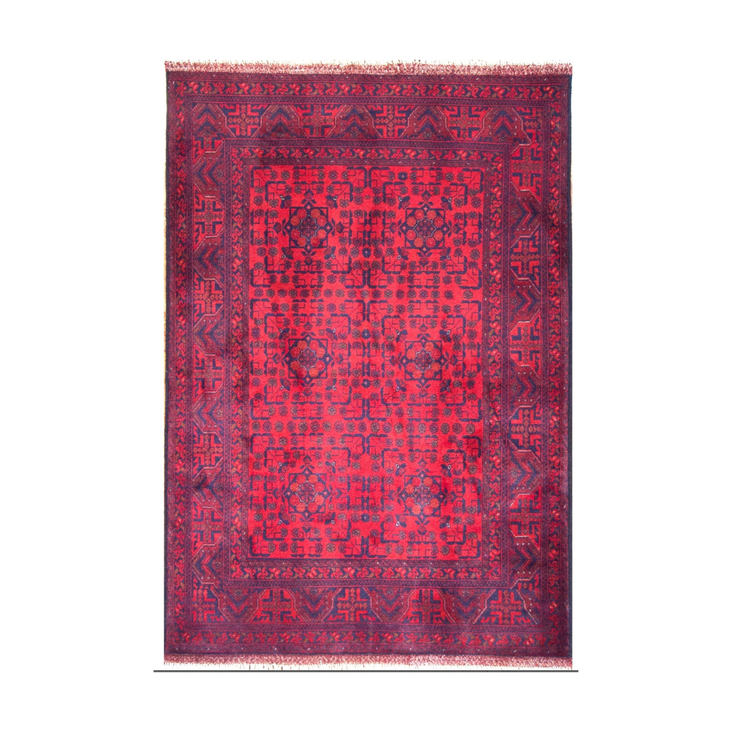 Khal Mohammadi Wool Hand Knotted 4'3" x 6'6"