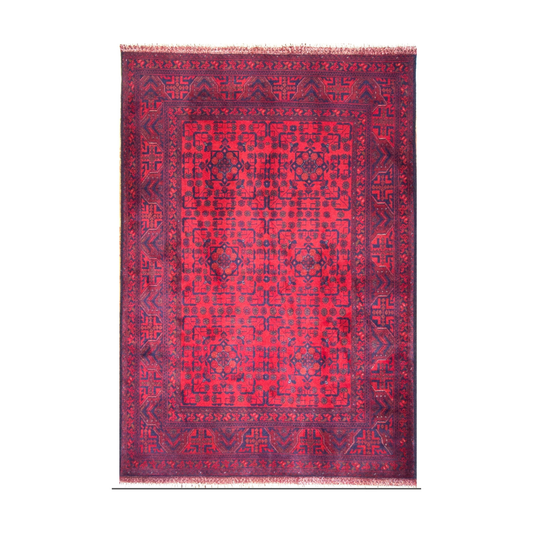 Khal Mohammadi Wool Hand Knotted 4'3" x 6'6"