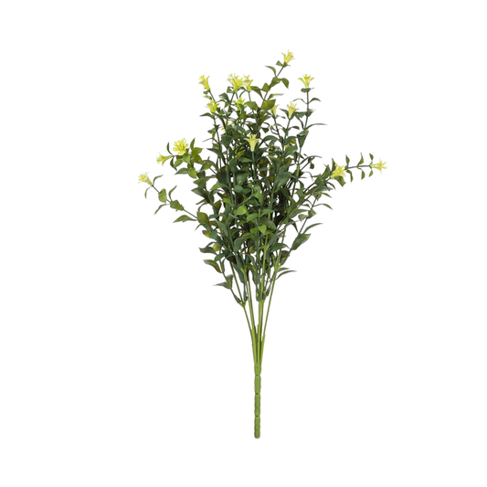 White Floral Buds Spray Bouquet