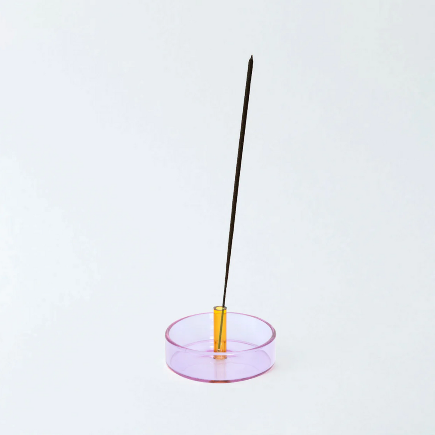 Duo Tone Glass Incense Holder