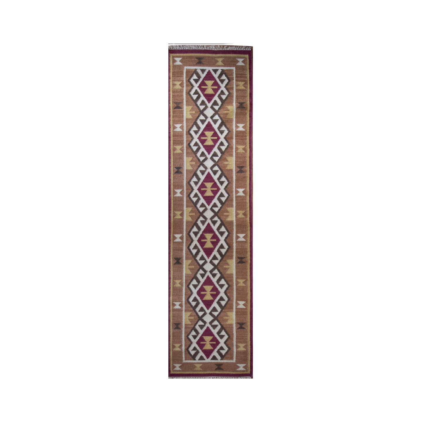 Killim Keisari Multi Wool Hand Woven Runner 2'6" x 9'9"