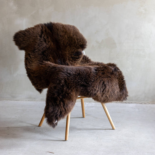 Texel sheepskin brown
