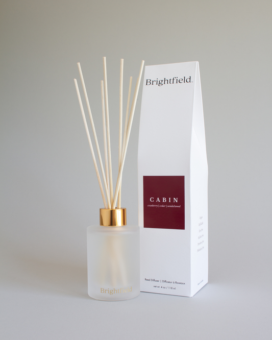 Cabin Non-Toxic Sustainable Natural Scented Reed Diffuser