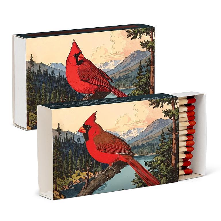 Cardinal at Lake Matches-45 Stks-4"L