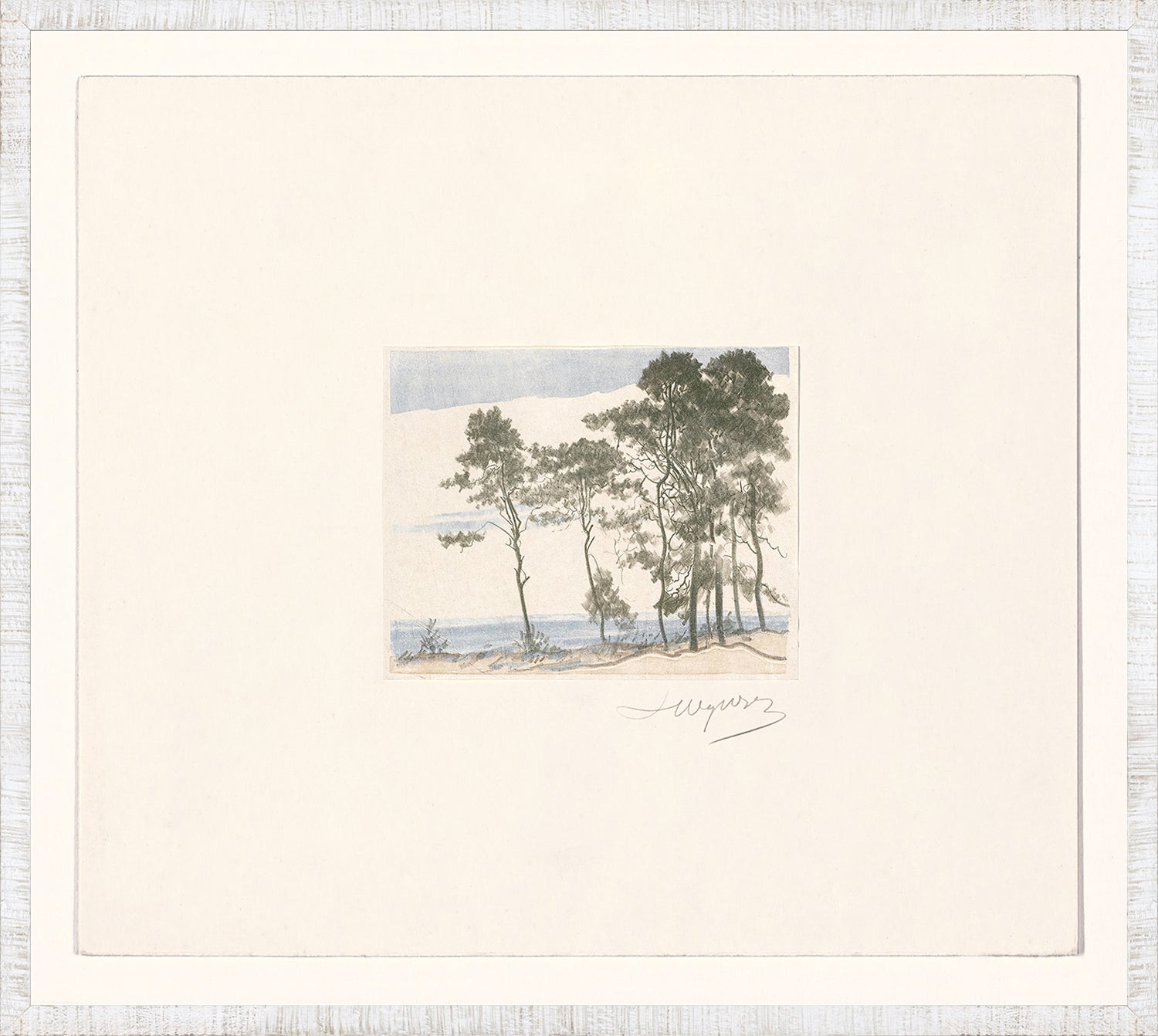 Collection 24 Sand Dunes C. 1902 Framed Art