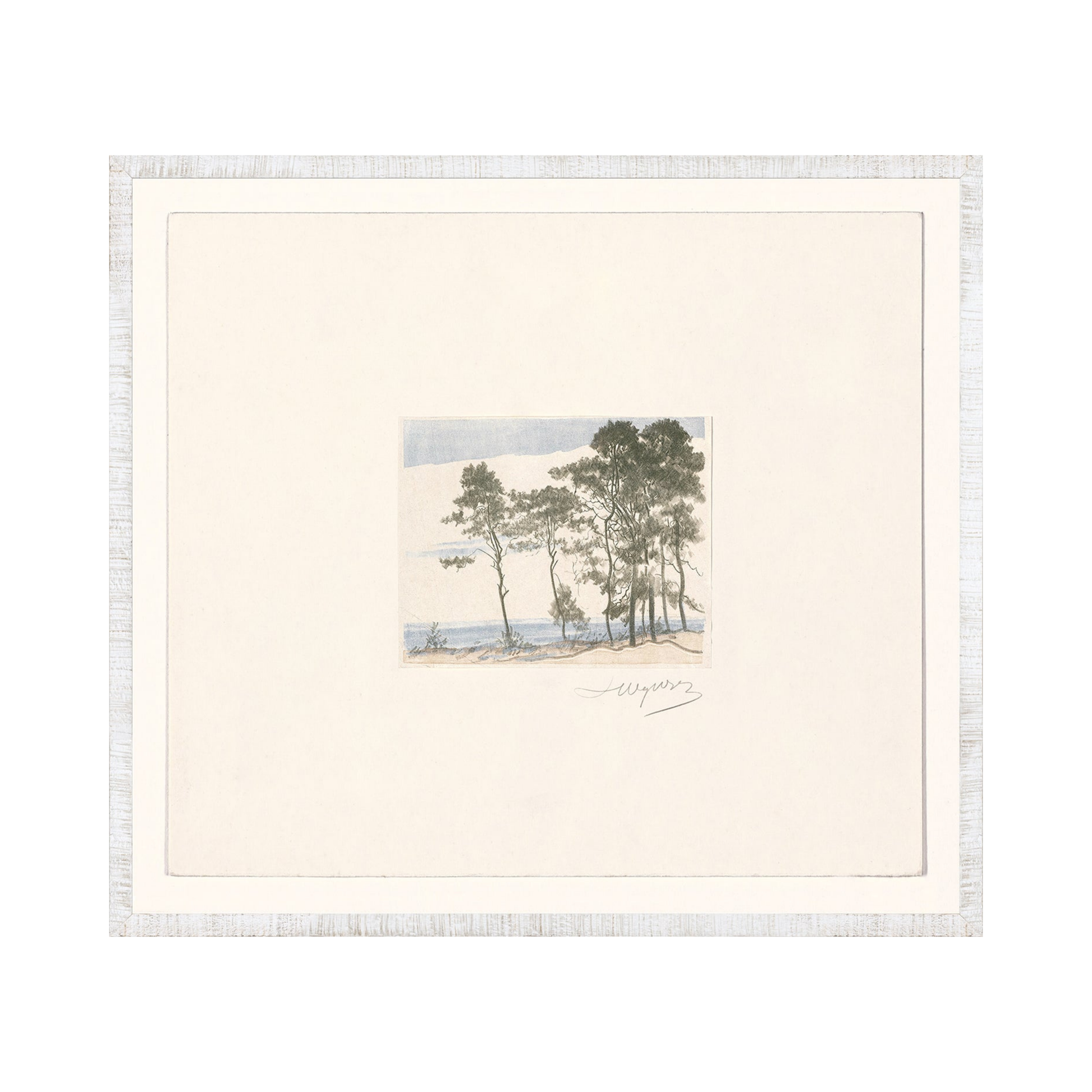 Collection 24 Sand Dunes C. 1902 Framed Art