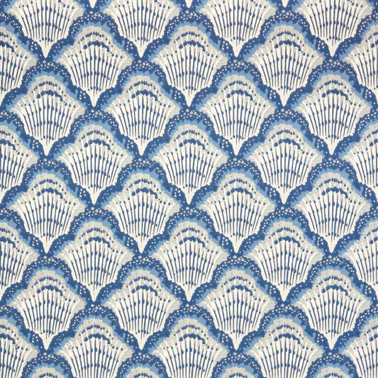 CALICO SHELL Wallpaper # 04 COBALT