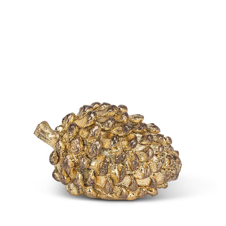 Sm Antique Gold Pinecone-3.5"L