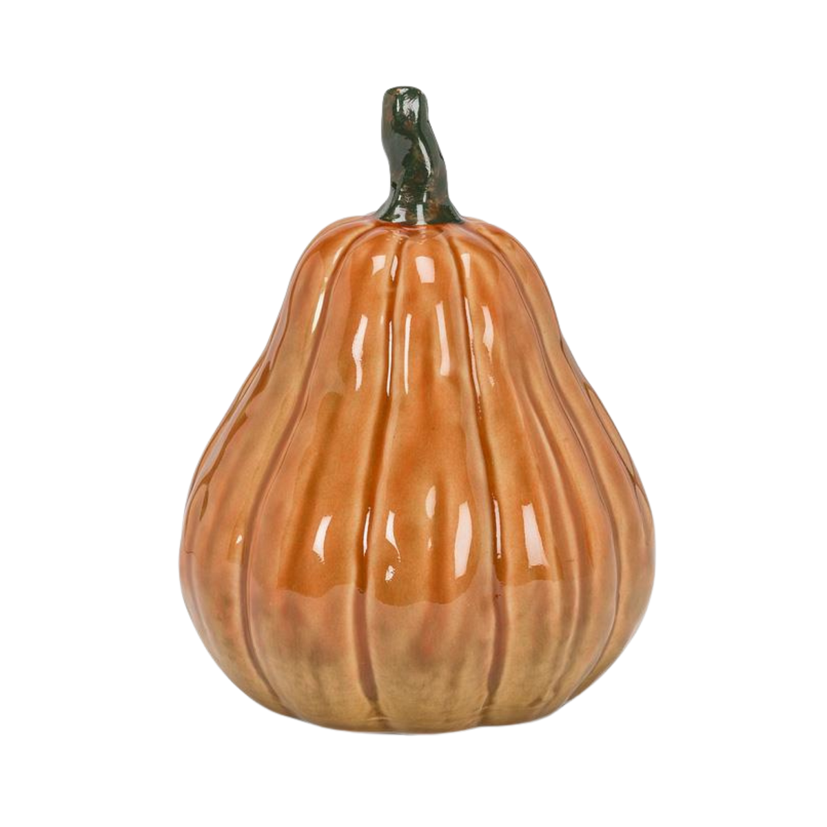 Tall Pumpkin-Orange-7"H