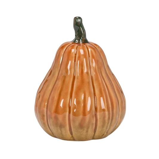 Tall Pumpkin-Orange-7"H