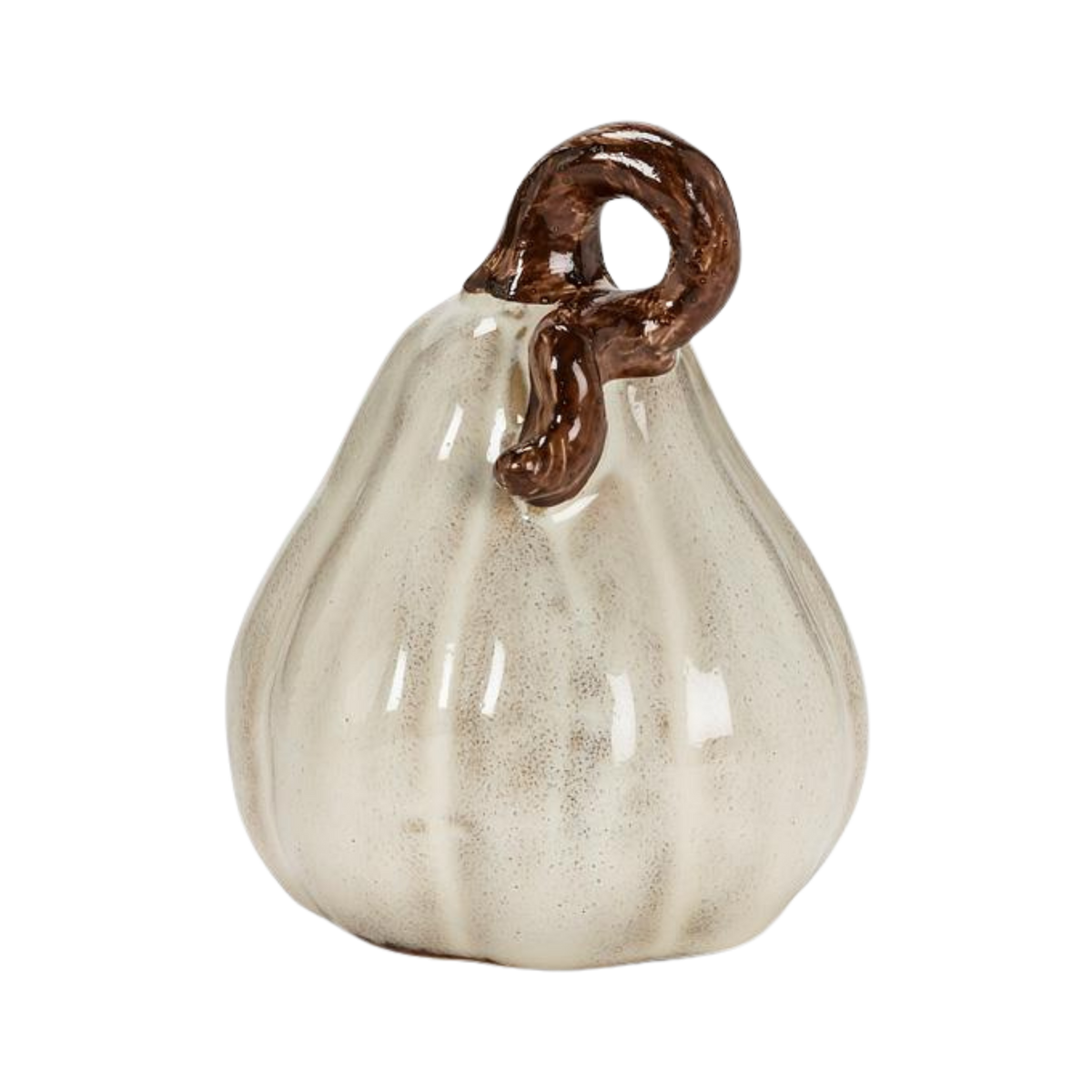 Sm Pumpkin-Ivory-3.5"H